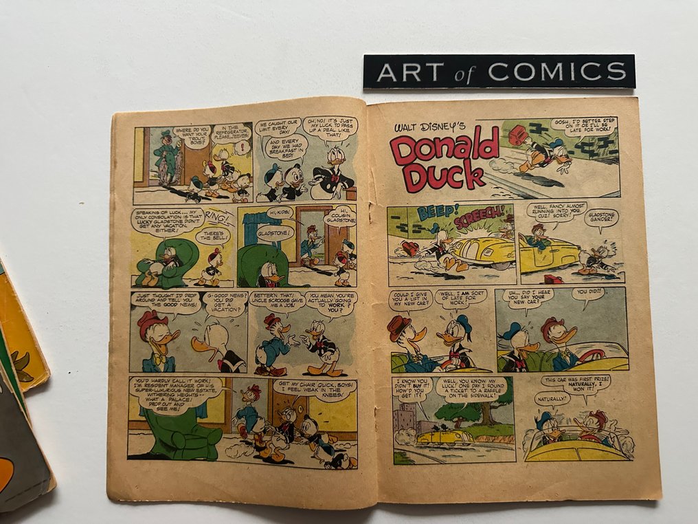 Donald Duck #31, #32, #33, #37(incomplete), #41, #48 - 5 Comic - First edition - 1953/1956 #4.3