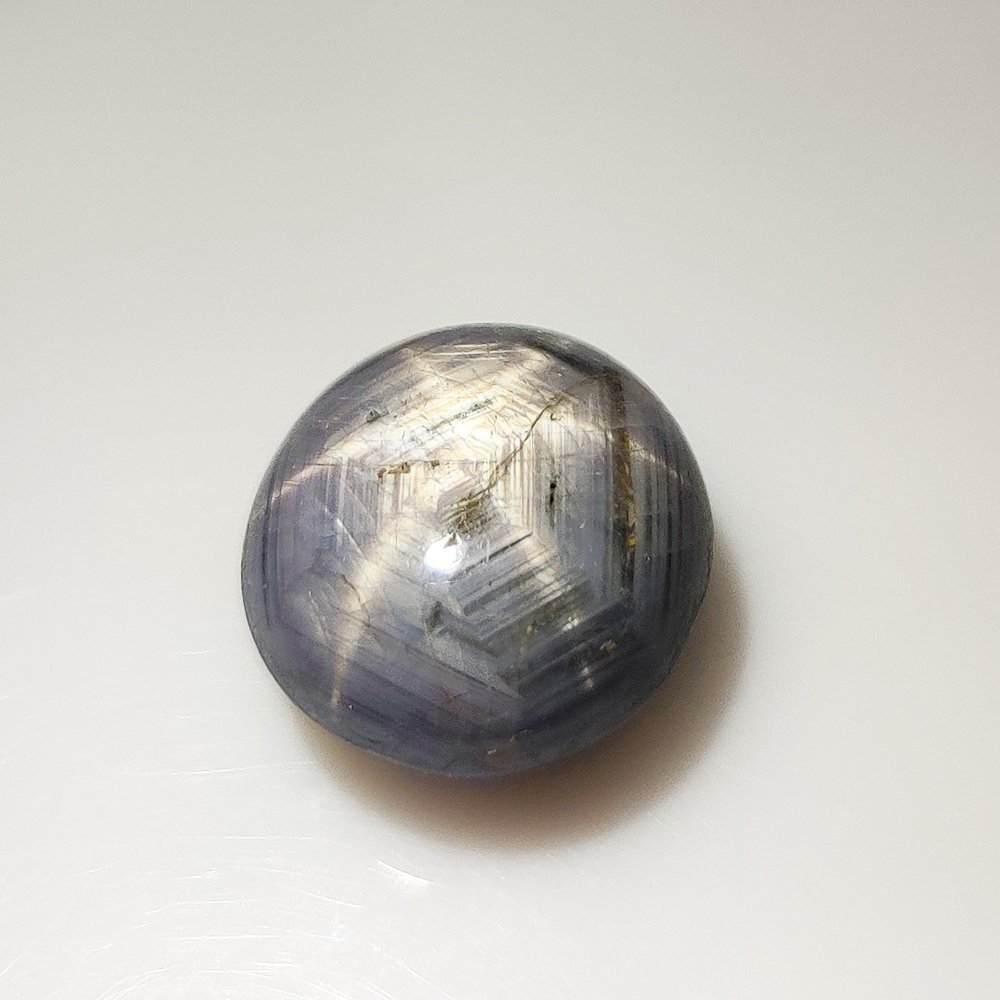 藍色 星藍寶石 - 19.92 ct - 國際有色寶石協會 (ICA GemLab) - 未加热的星光蓝宝石 #1.0