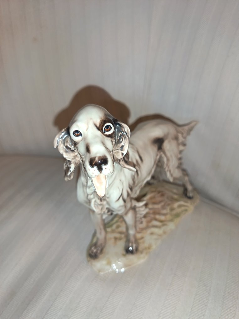 Cacciapuoti - Statue, Setter - 20 cm - Ceramic #2.1