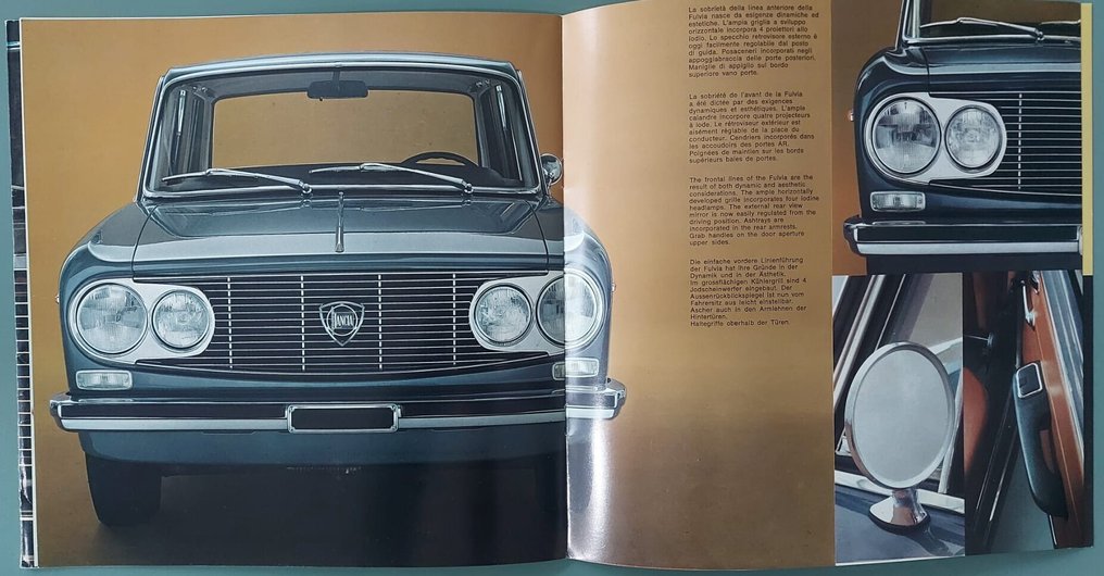 Brochure - Lancia - Lancia Fulvia Berlina - 1971 #2.1