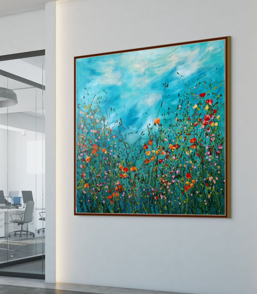 Irina Morisch - In the rush of the wind - square  XXL- #1.0