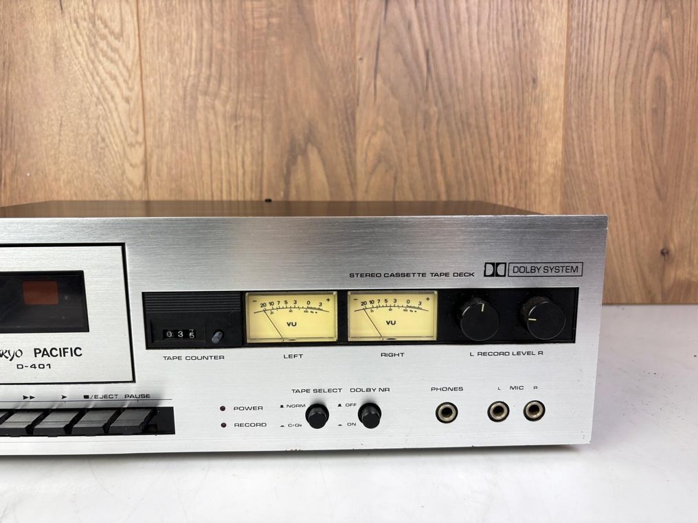 Tokyo Pacific - D-401 Leitor de cassetes de áudio #4.3
