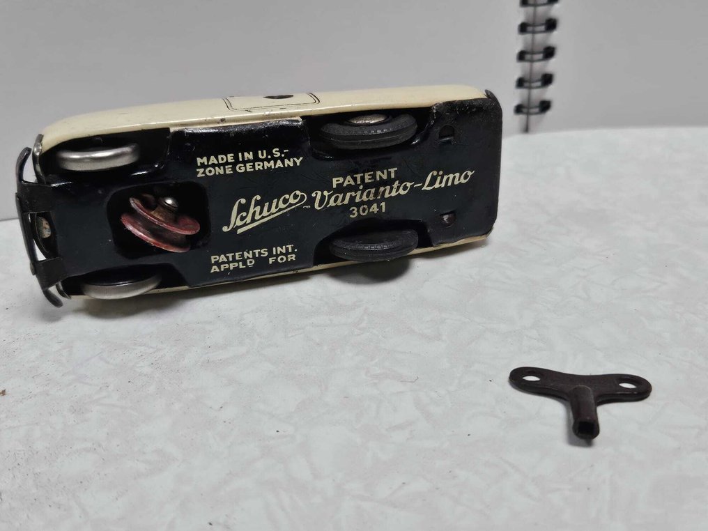 Schuco - Varianto-Limo 3041 - Κουρδιστό παιχνίδι από κασσίτερο - 1950-1959 - Γερμανία #4.3
