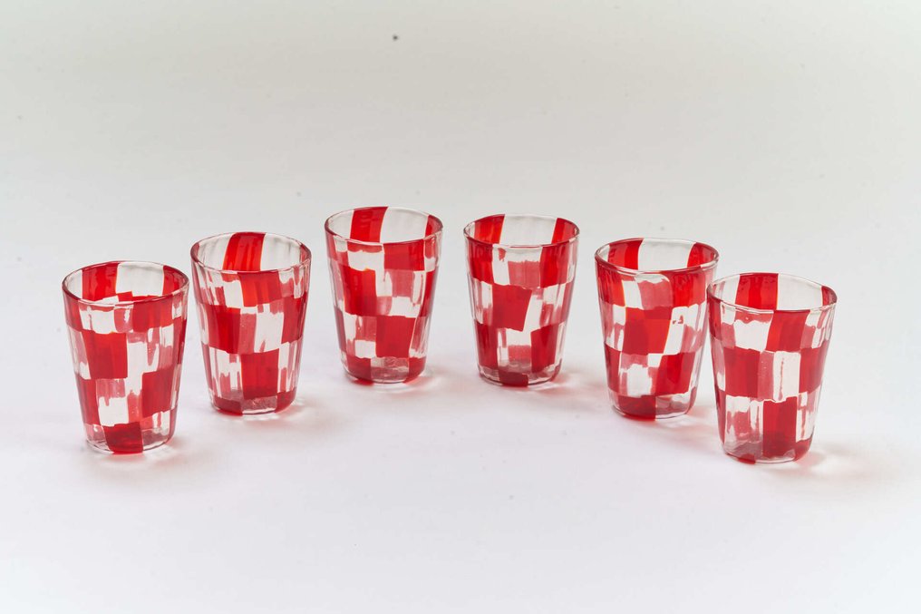 Angelo Ballarin - Mariana Iskra - 饮具 (6) - 免运费仅在€land - 穆拉诺玻璃 - Ribes Atelier #1.0