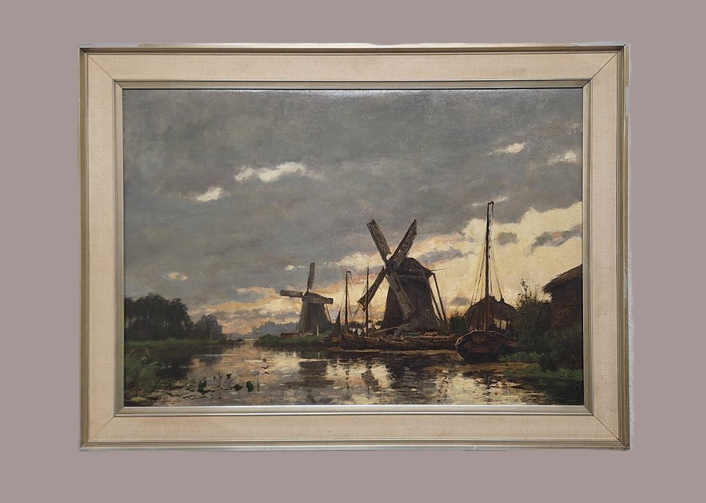 Petrus Paulus Schiedges II (1860-1922). - ** NO RESERVE ** Windmolens #1.0