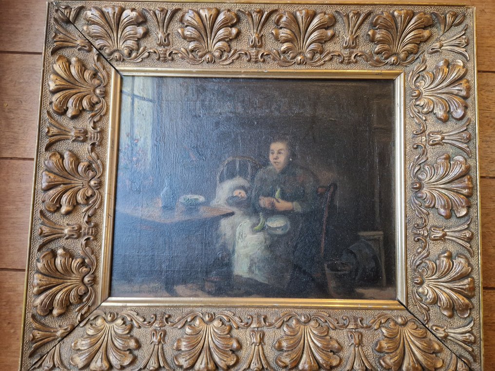 Martin Monnickendam - Boeren interieur, 1904 #3.2