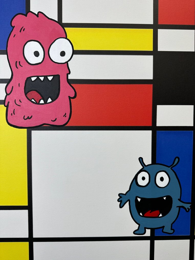 Cris Jhonson - Icon Under Attack - Mondrian #3.2