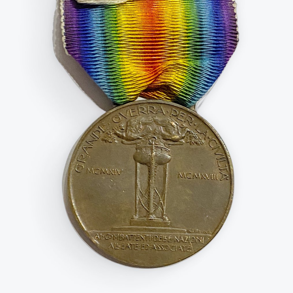 Italia - Medalla militar - Medalla interaliada italiana #1.0