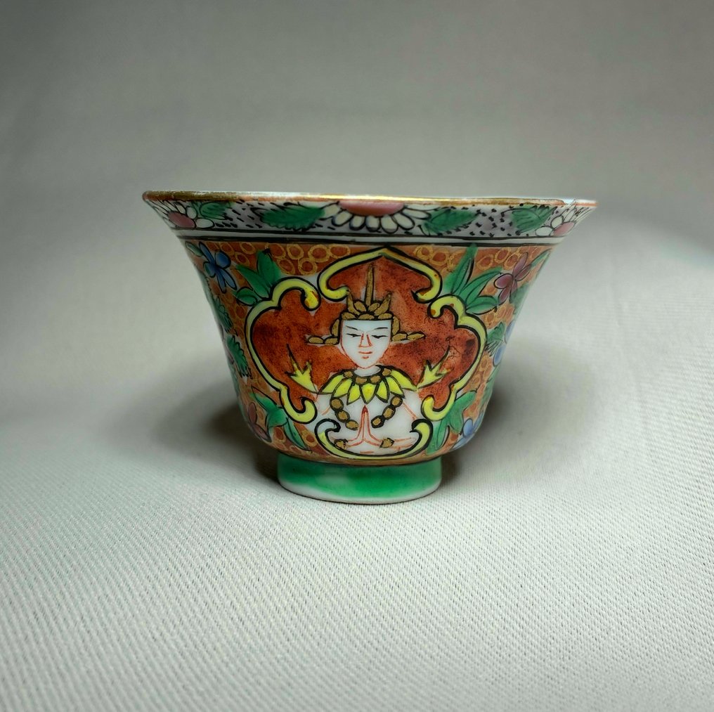 泰国市场专用Bencharong小碗（不设底价出售） - 瓷器 - 中國 - 19世纪 #1.0