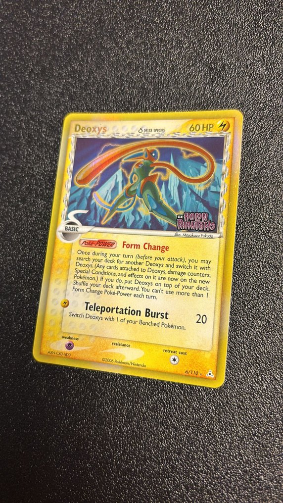 Pokémon - 1 Card - Deoxys 6/110 Reverse Holo - EX - EX Holon Phantoms #1.0