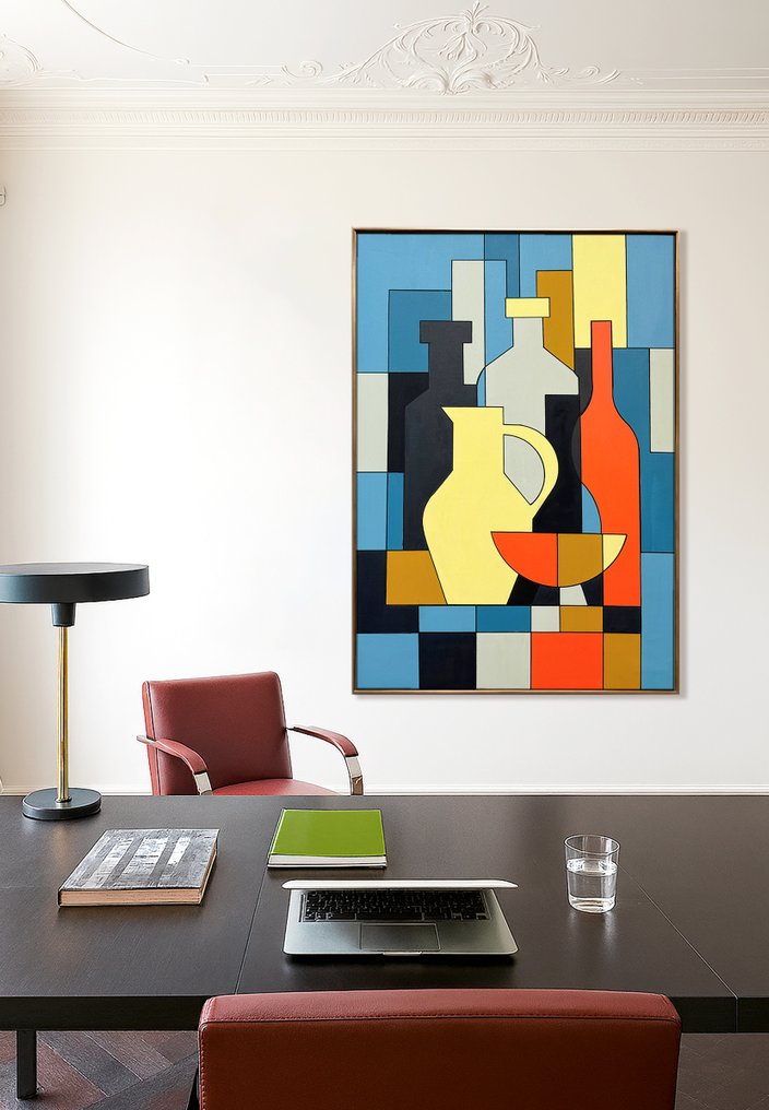 Alejandro Gonzalez - Bodegones Geométricos 73 - XL - (NO Reserve) #4.3