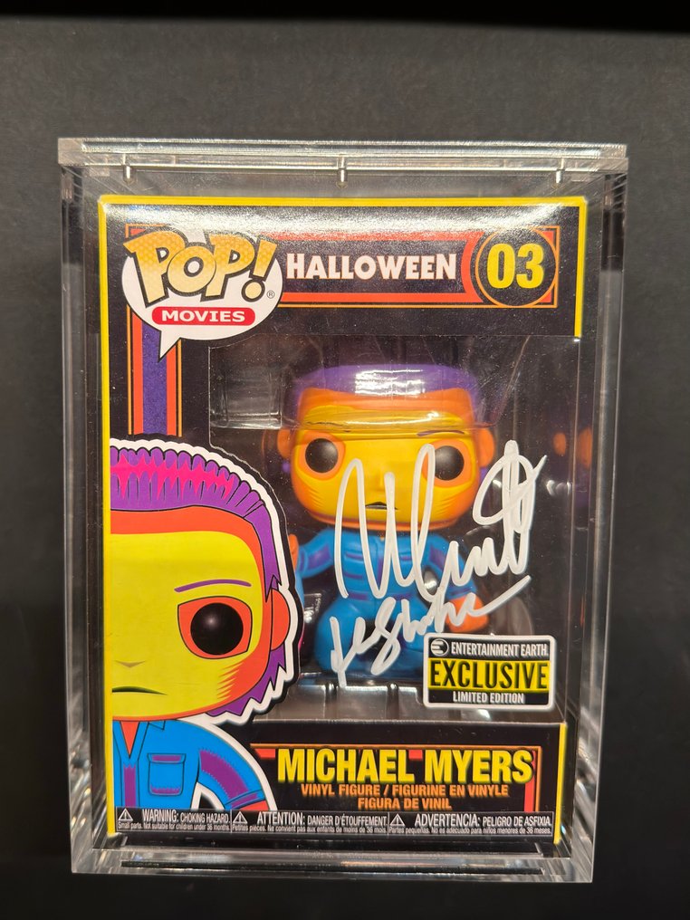 Funko - Funko Pop Michael Myers #03 Signed by Nick Castle w/ JSA COA - 2010-2020 #1.0