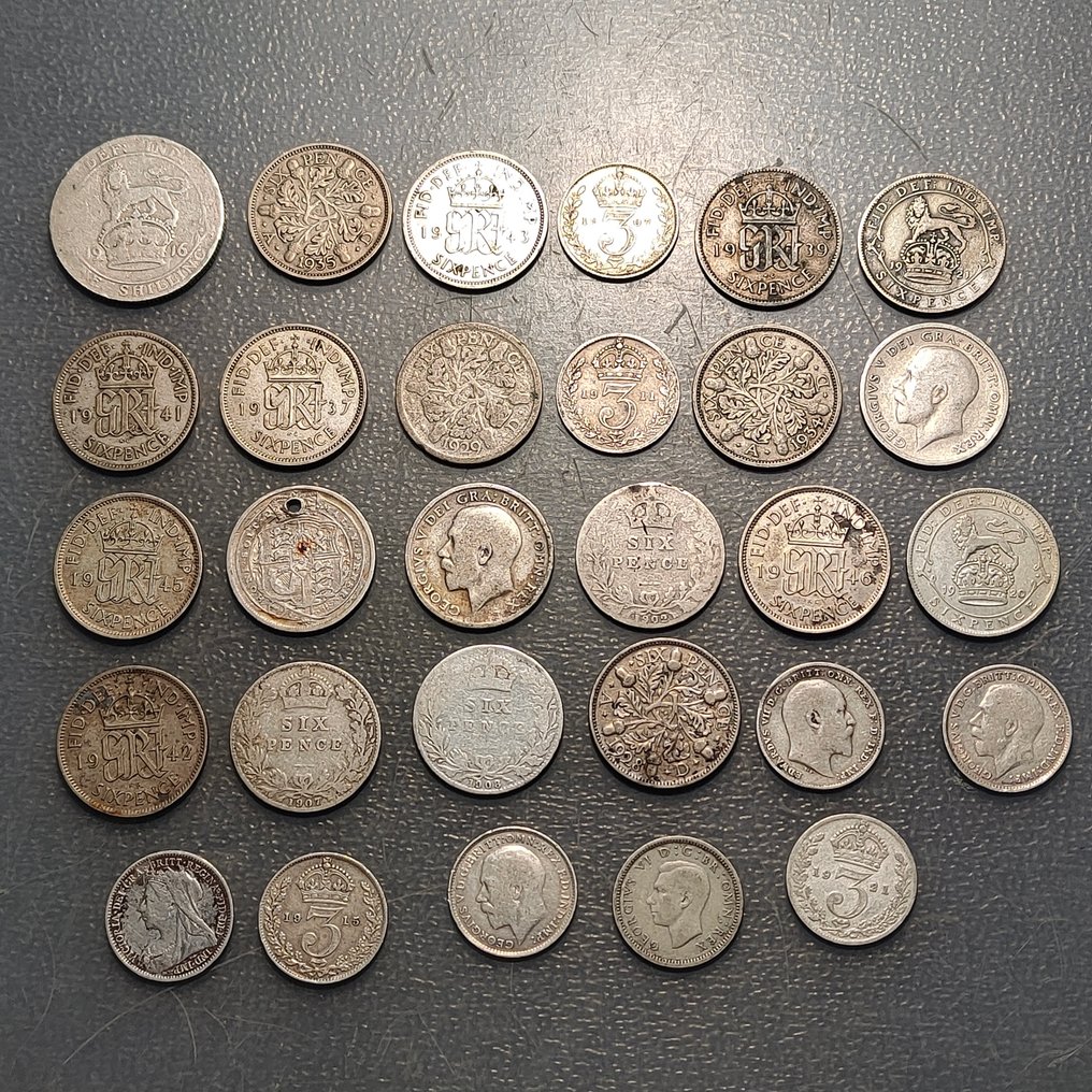 英國. Lote de 29 monedas  (沒有保留價) #1.0