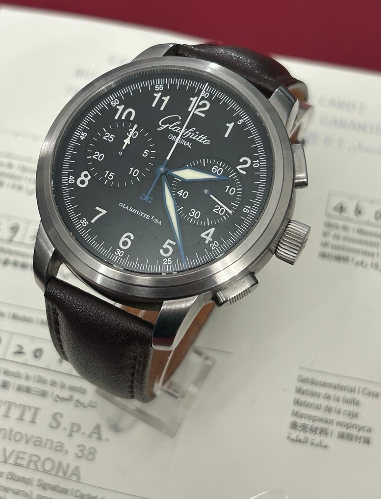 Glashütte Original - Senator Navigator Chronograph - 1-39-34-17-17-04 - Άνδρες - 2012 #1.0