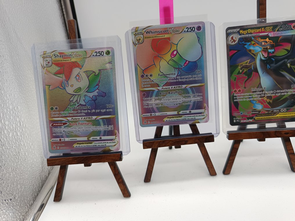 Pokémon - 5 Σφραγισμένη κάρτα - Charizard, Gengar, Arceus shaymi 5 Εναλλακτική τέχνη - Black & White - Black and White Base Set #4.3