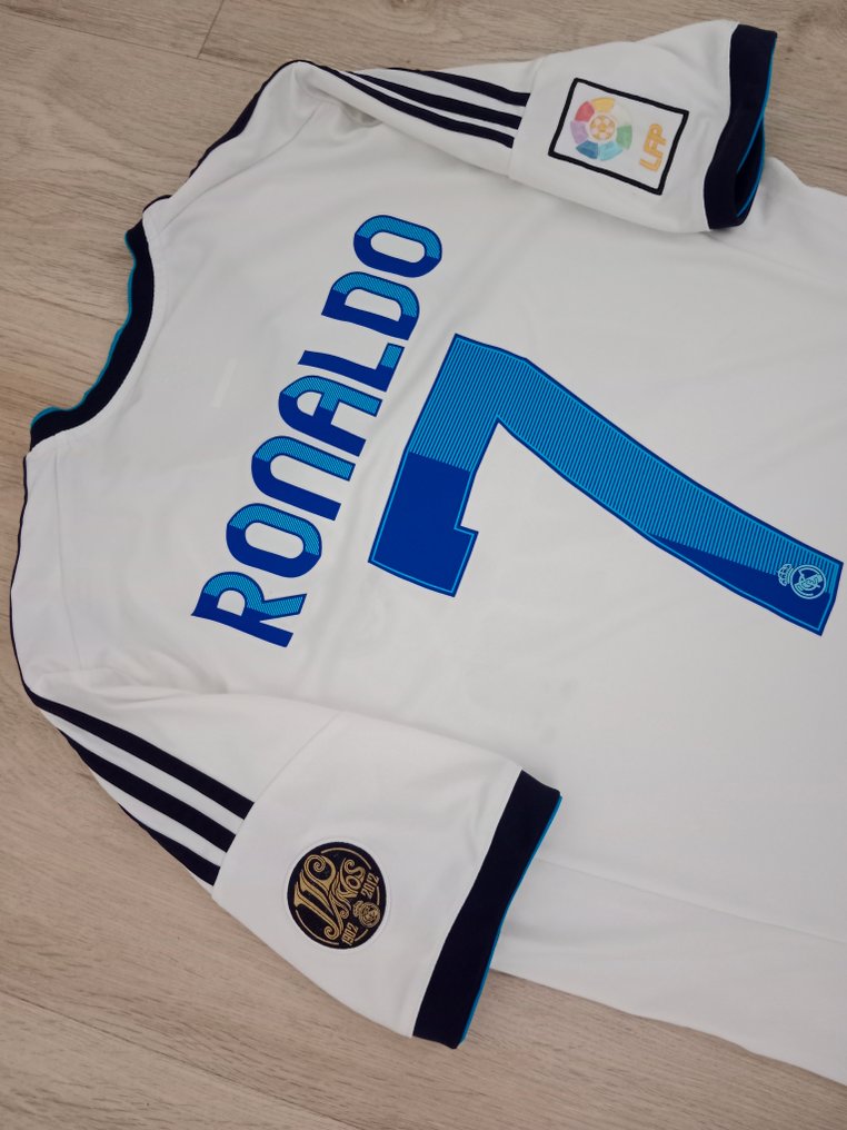 Real madrid edición 110 años - 西班牙足球联盟 - 克里斯蒂亚诺·罗纳尔多 - 2012 - 足球衫 #3.2