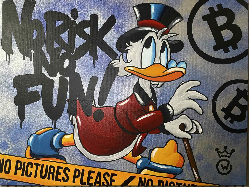 Xavier Van Walsem (1980) - Scrooge mcduck bitcoin no risk no fun #2.1
