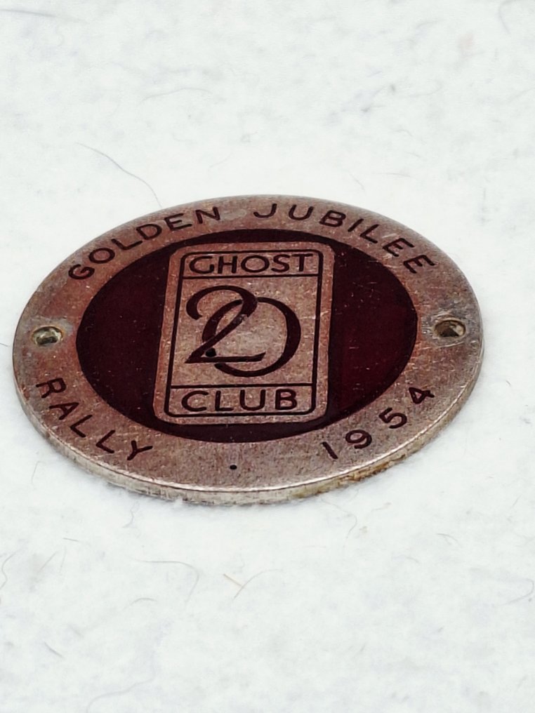 Rolls-Royce - 吉祥物 - Golden Jubilee Rally Type Ghost 20 - Emaille op metaal #2.1