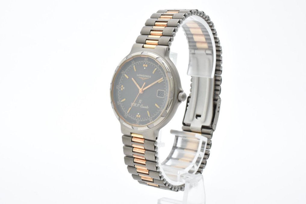 Longines - Conquest Titanium Quartz Date Integrated Bracelet Watch - Ingen mindstepris - Mænd - 1990-1999  #1.0