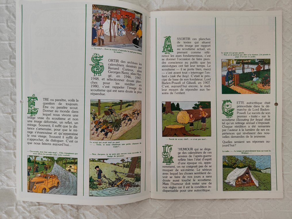 Tintin - 1 Belgian Scout Calendar - Casterman - 1979 #2.1