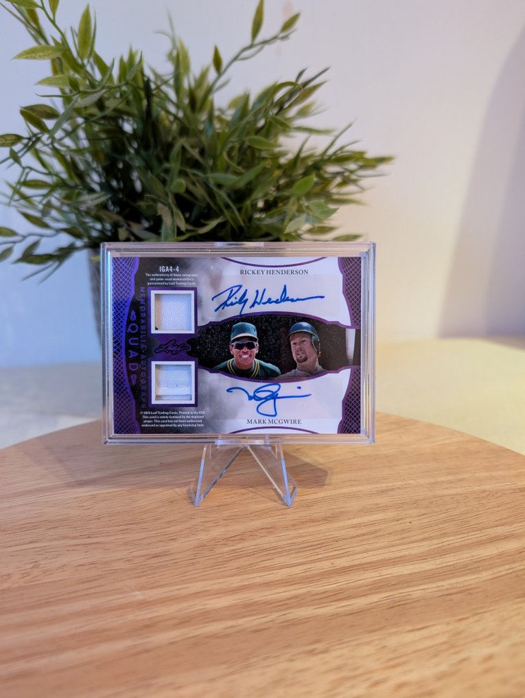 Leaf In the Game Used Reggie Jackson IGA4-4 Einziges Exemplar - 1 Card - Excellent (EX) #1.0