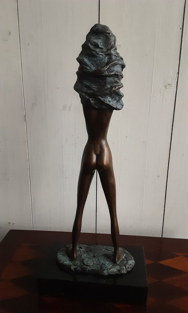 Nick - Nick - Statue, Naakte vrouw - 36 cm - Bronze #3.2