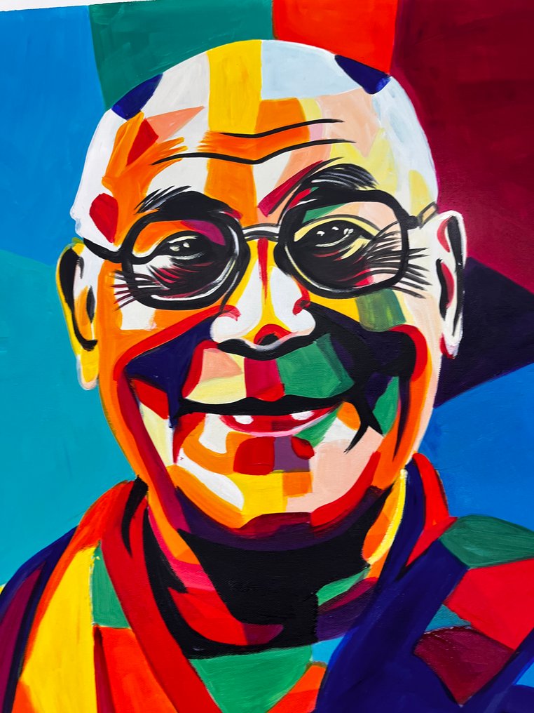 DR HIDE - (100% handpainted !) Dalai Smile #4.3