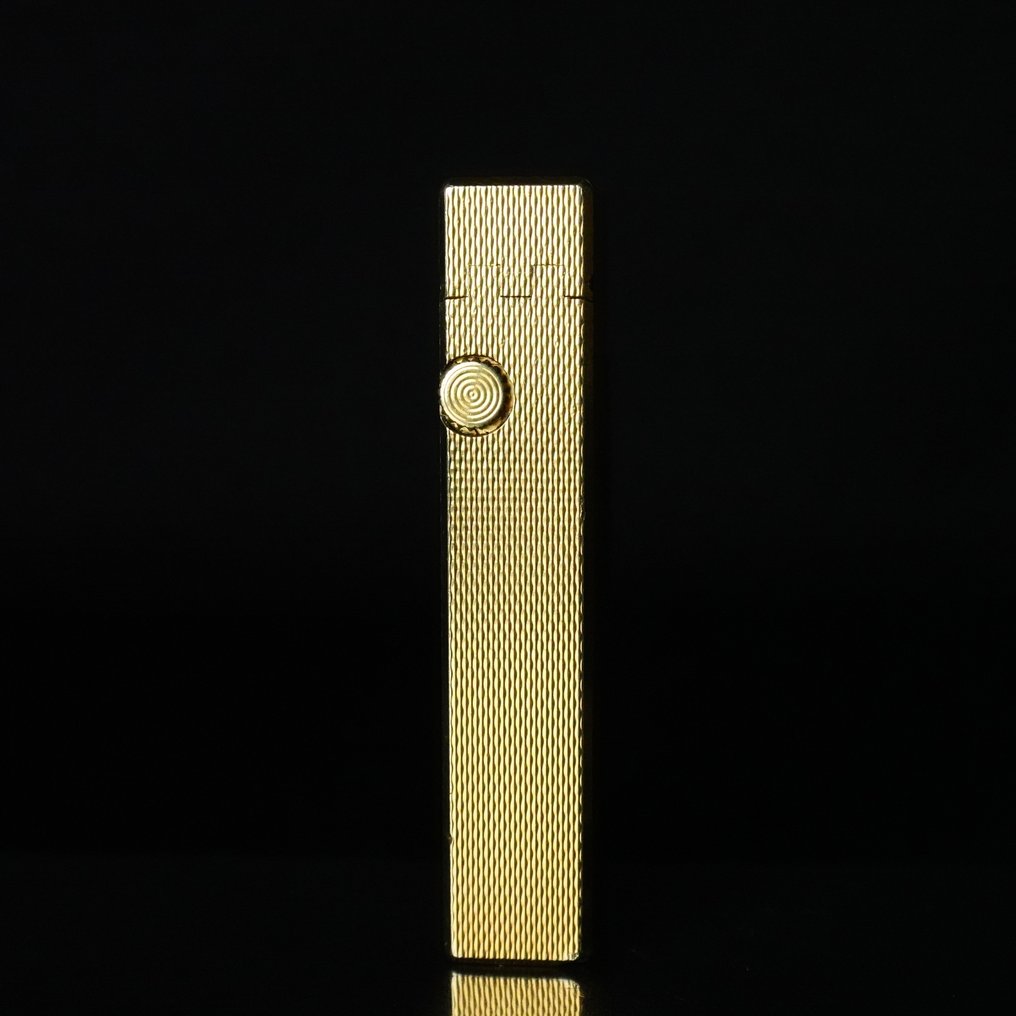 Dunhill - Barley Pattern Rollagas Lighter - 没有保留价 - 打火机 - 镀金 #4.3