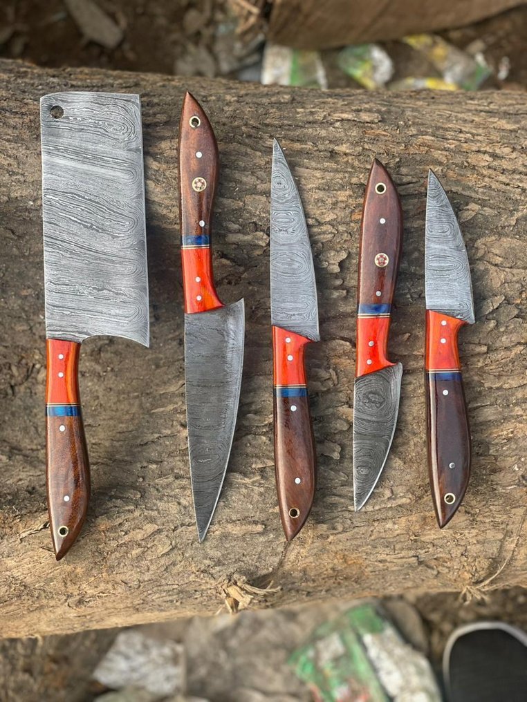 厨刀 - Slicing knife - 钢, 木 - 英国 #1.0