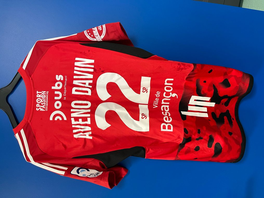 Grand Besançon Doubs Handball - Αγώνας της Αγίας Βαρβάρας. - MARC ANTOINE AVENO-DAVIN - 2025 - Αθλητική φανέλα #1.0