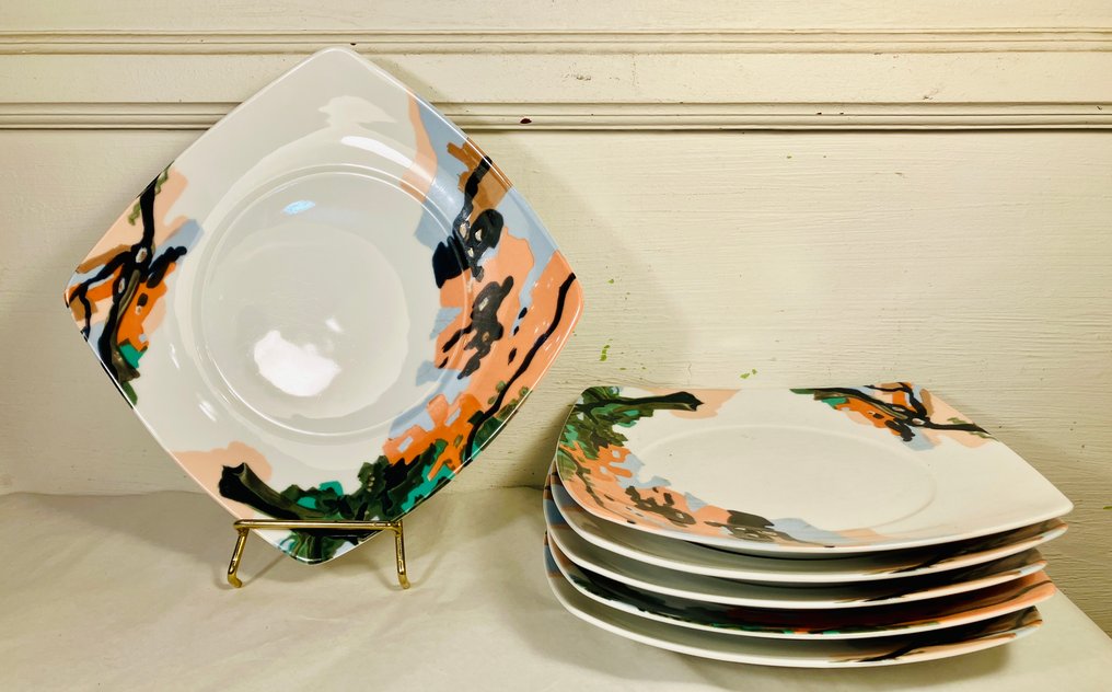 Coquet - Serwis obiadowy (6) - Hommage à Gauguin - Porcelana #3.2