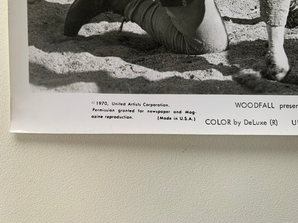 Mick Jagger - Ned Kelly（1970年）原版新闻照片三张套装 - 1970 - 限量版 #3.2