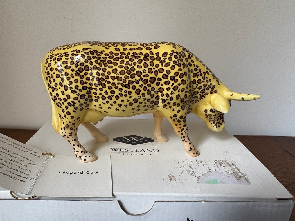 Αγαλματίδιο - Cow Parade. Cowparade. Leopard Cow. Medium. Retired. - Κεραμικό #1.0