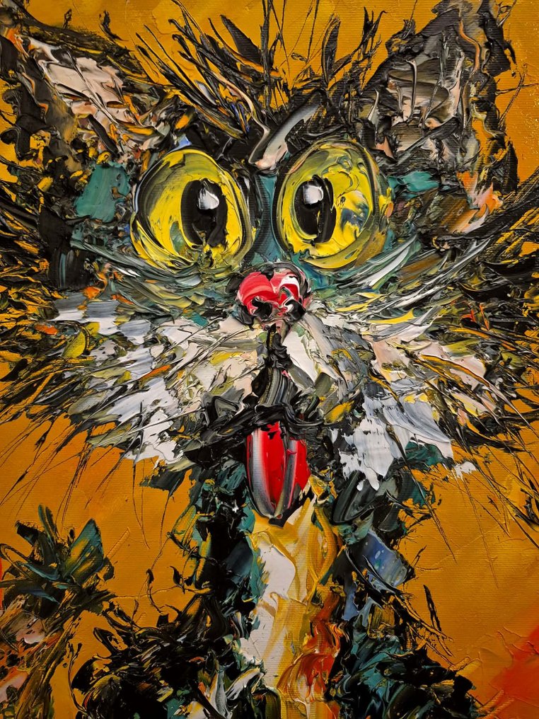 Laurent Pate (1970) - Cat toon #3.2