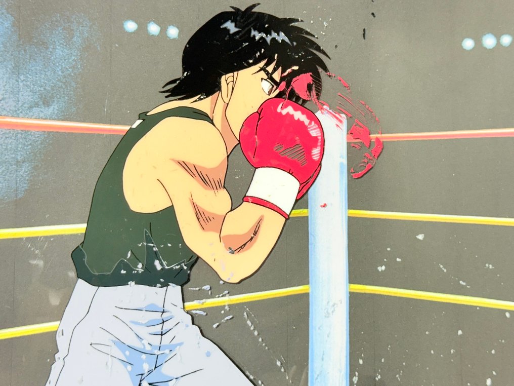 Madhouse - 原始动画画片和绘图，带复制背景 - Hajime no Ippo (2000/02) #4.3