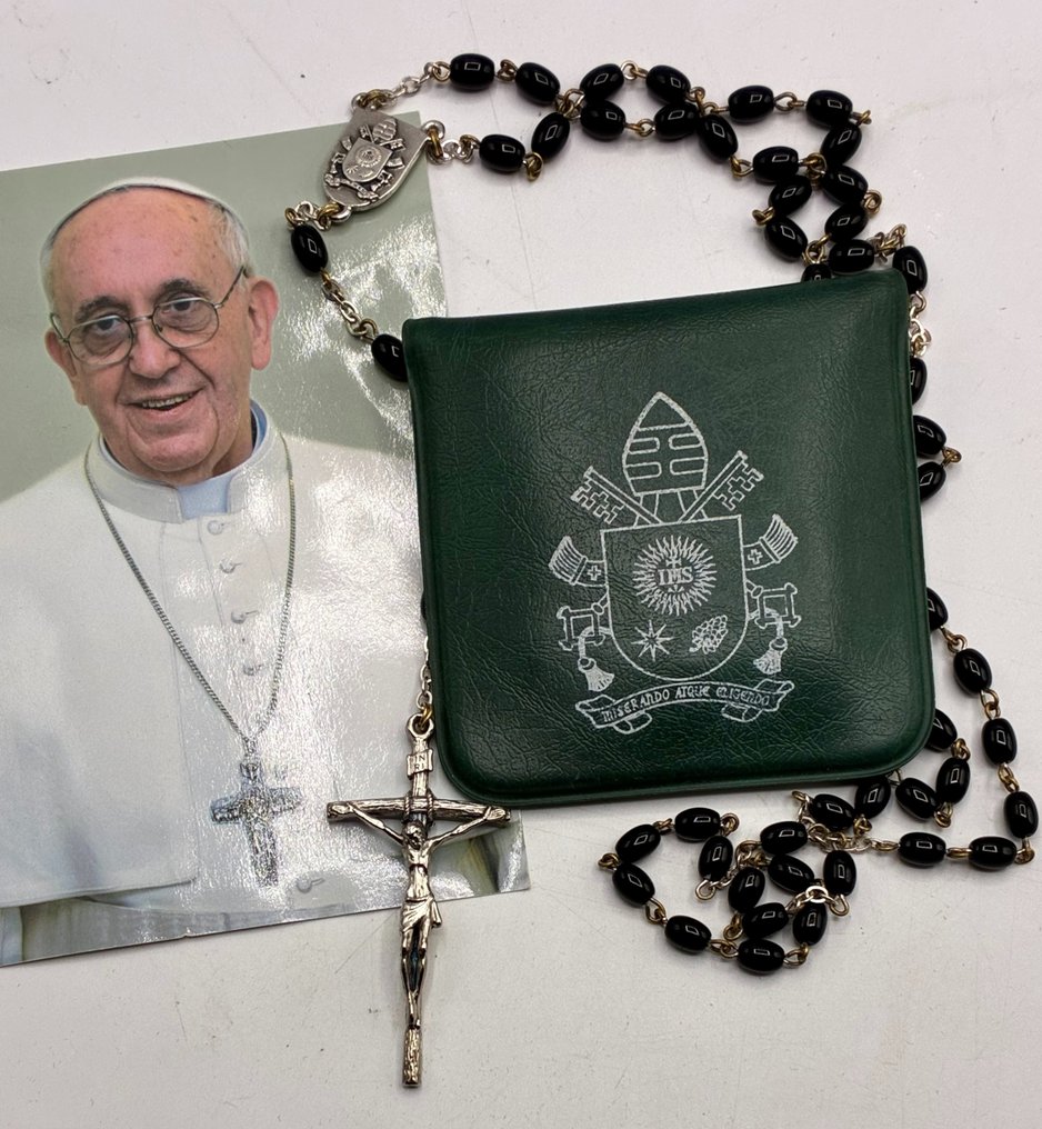 Πάπας Φραγκίσκος - Ρόζαριο της ακρόασης - Ευλογημένο και δοσμένο από τον Άγιο Πατέρα. - Επάργυρο - 2000-2010 #1.0