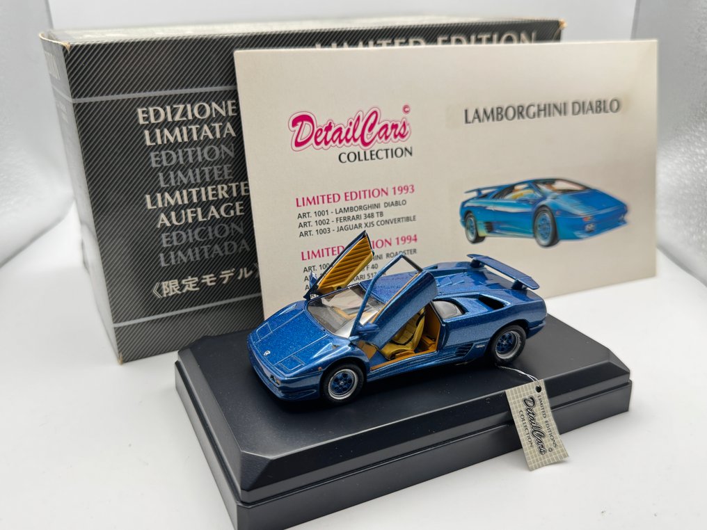 Detail Cars 1:43 - Σπορ αυτοκίνητο μοντελισμού - Lamborghini Diablo - περιορισμένη έκδοση #1.0