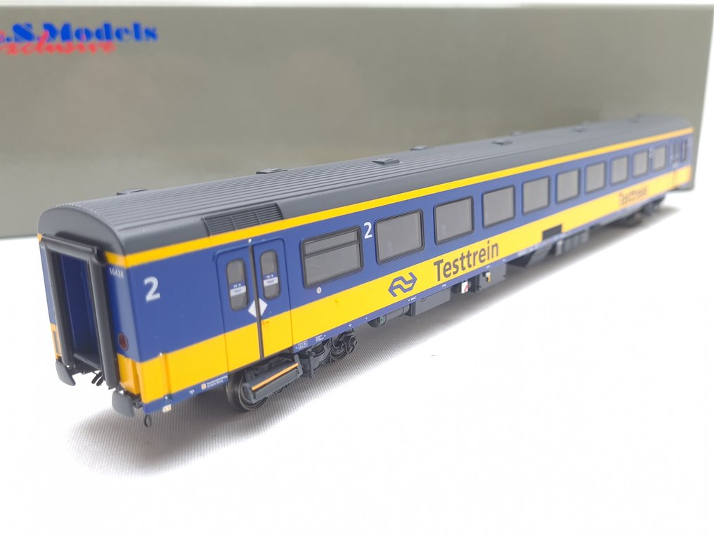 L.S. Models H0 - 44 240 - Επιβατικό τρένο μοντελισμού (1) - ICRm 'Testtrein' - NS #4.3
