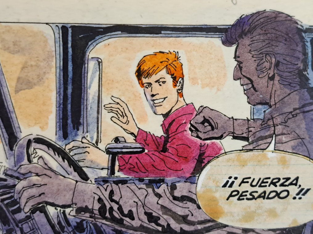 Mandrini, Balbi - 3 Original colour page - Joe Ladrillo #4.3