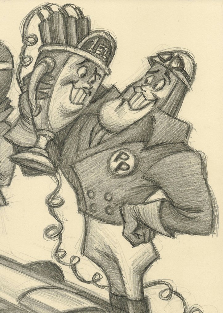 Joan Vizcarra - Αρχικό Μολύβι - Wacky Races Cast Reunion – Hand Signed #4.3