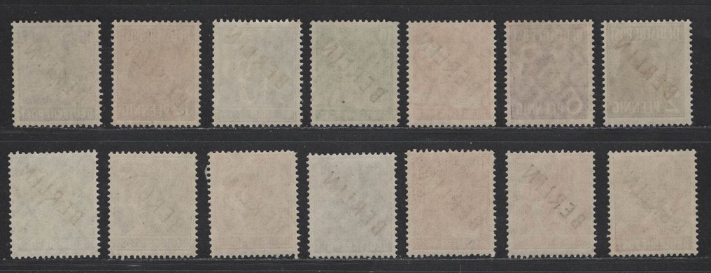 Βερολίνο 1948/1949 - Μερική, αλλά όχι πλήρης, και με μετα-φρασμένες (MNH) πρώτες εκδόσεις. #2.1