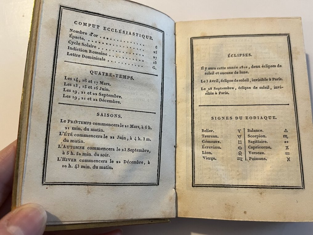 J. Romain - Almanach Dedié aux Dames Pour l'An 1810 - 1809 #2.1