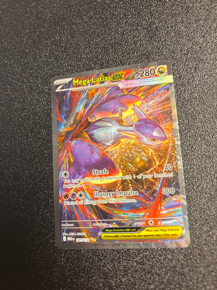 Pokémon - 1 Card - Mega Latias ex #181 Mega Evolutions 另类艺术 #2.1