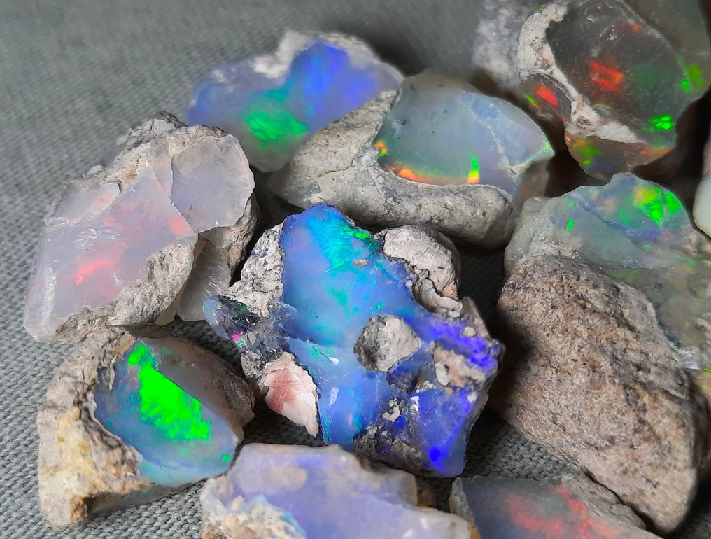 68,4 ct - Prachtige opalen Ruw- 13.68 g #3.2
