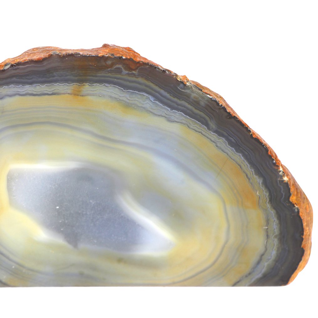 无底价 - 彩虹玛瑙 - 12x15x3 厘米 晶球- 1.2 kg #2.1