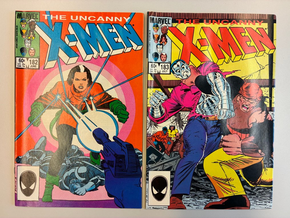 Uncanny X-Men 178-187 - 12 Comic - Første utgave - 1984/1993 #3.2