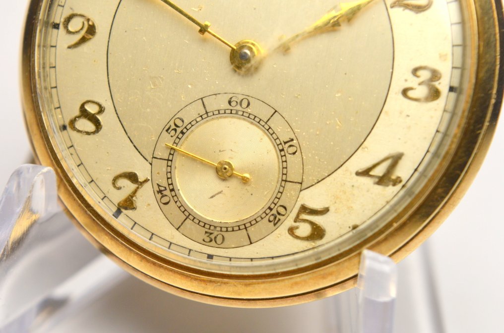 Bulova - 10K Gold Rolled plate  - pocket watch in box - 1900-1949 #3.2