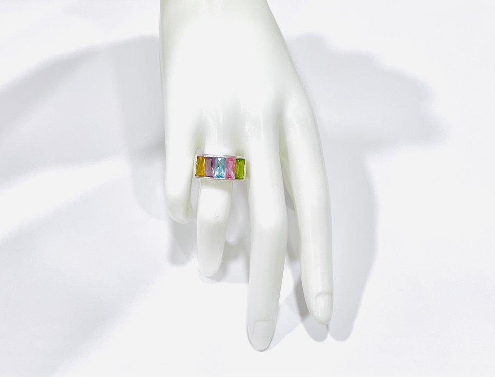 Utan reservationspris - Ring Silver - Topazio #1.0