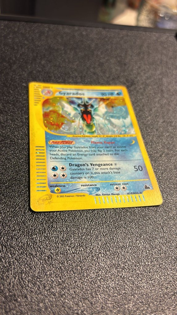 Pokémon - 1 Card - Léviator H10/H32 Foil - WOTC - Skyridge #4.3