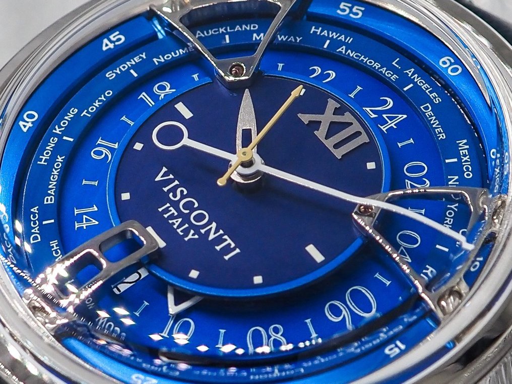 Visconti Watch - KW23-13 - χωρίς τιμή ασφαλείας - NEW * GMT Automatic * Opera * - Άνδρες - 2010-2020  #2.1